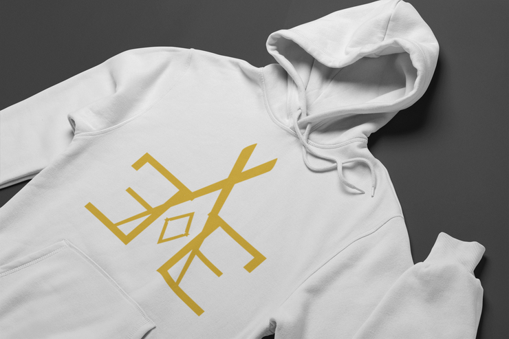 White-Gold eXe Hoodie